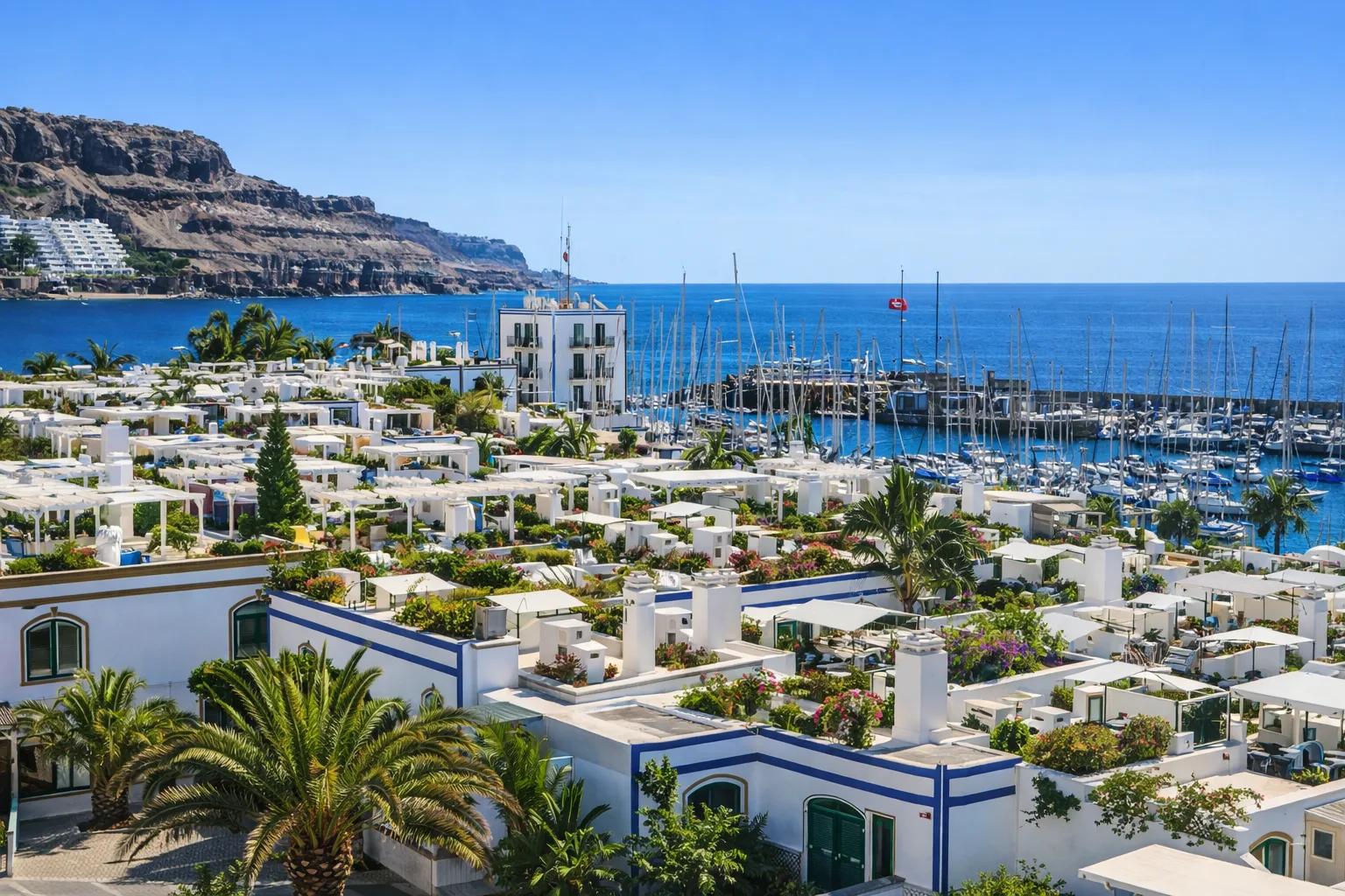 Puerto Mogán, Gran Canaria — A aldeia portuária de postal: charmosa, íntima e excecionalmente desejável.